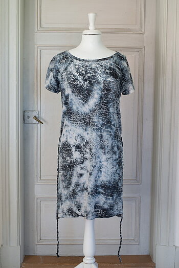 Frontrow - Strikie Annie T-shirt Dress Ash