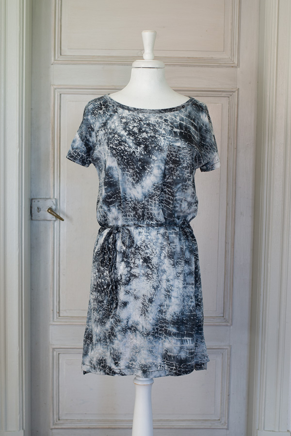 Frontrow - Strikie Annie T-shirt Dress Ash