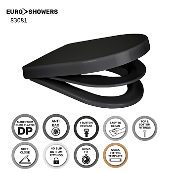 Multi D Seat – DP - Black 