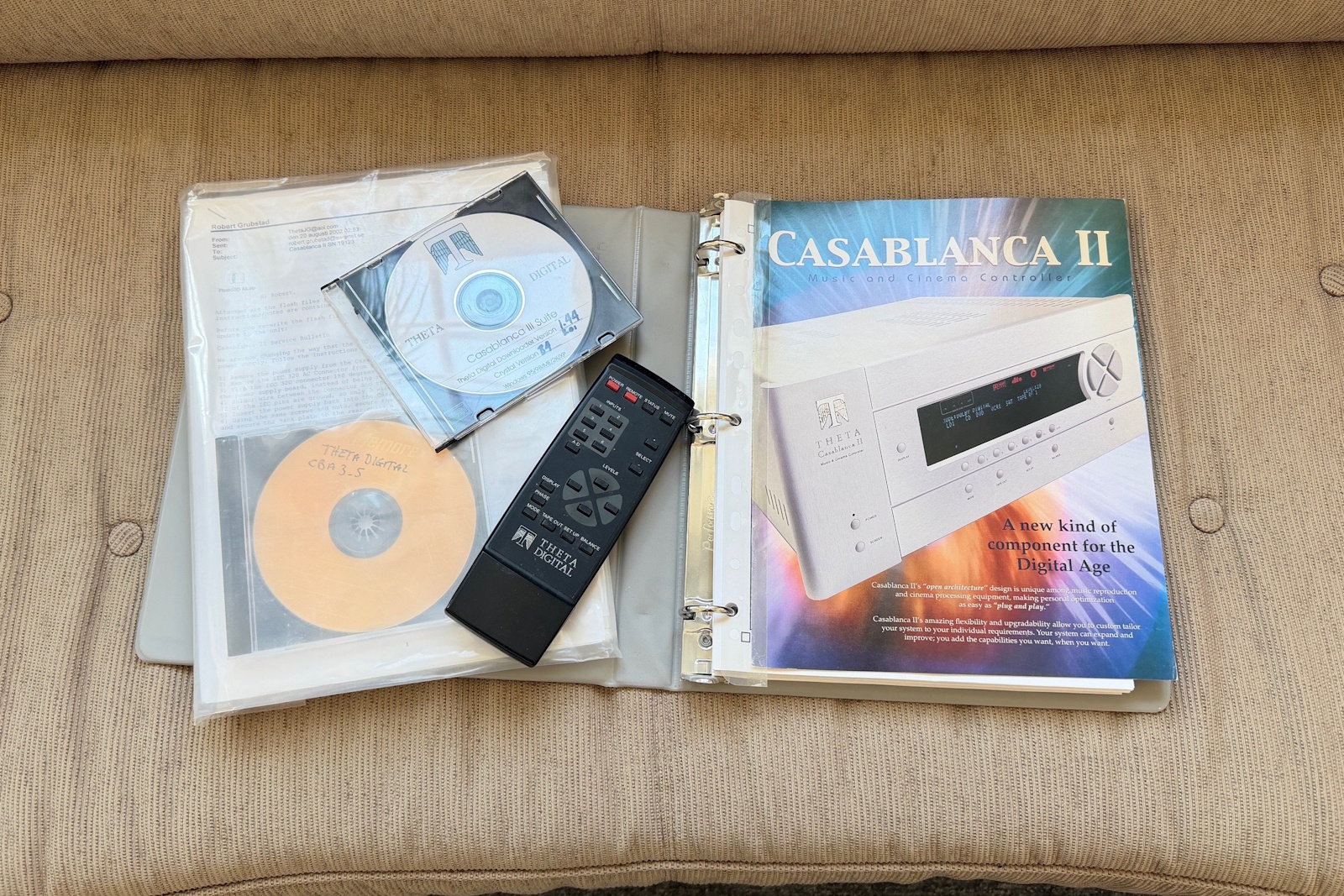Theta Digital CASABLANCA III - Begagnat försteg/ digitalprocessor - 3