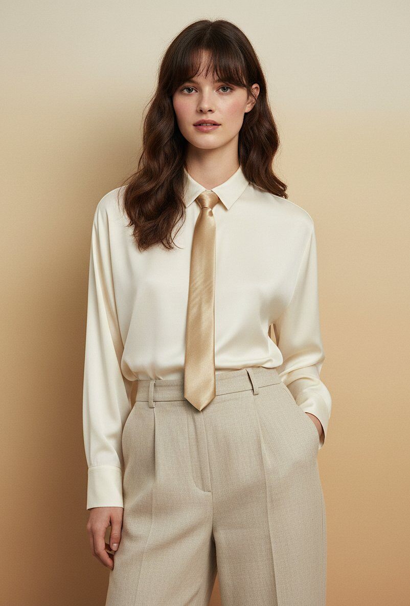 Tie beige - 2