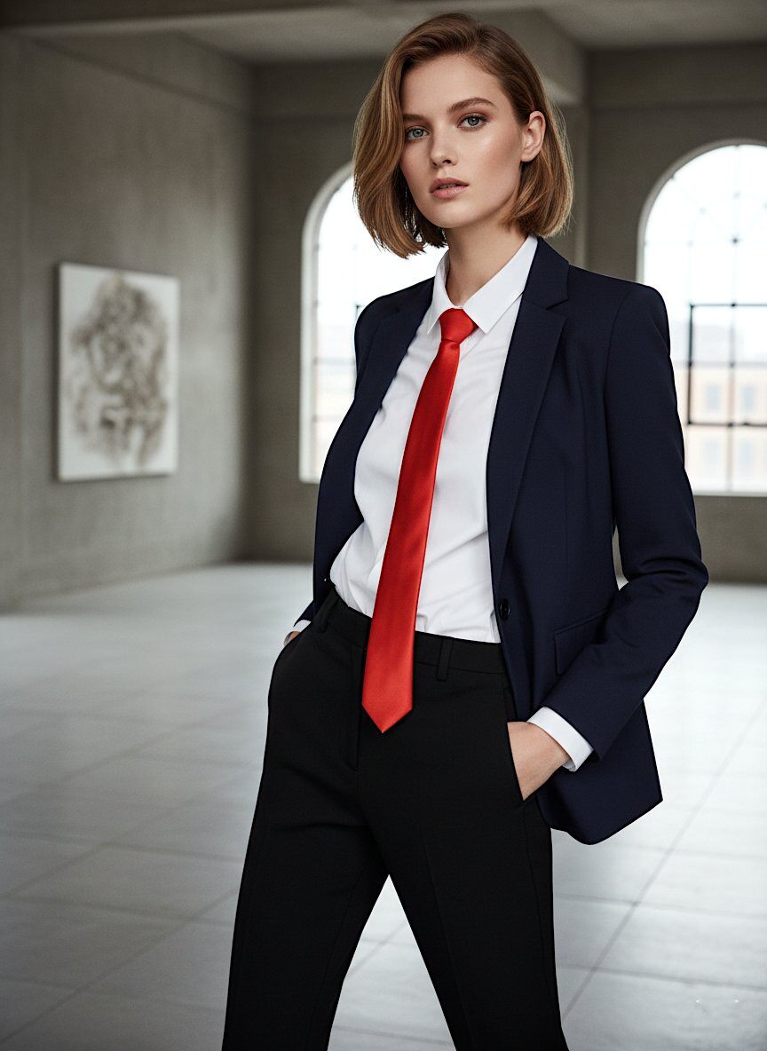 Tie red