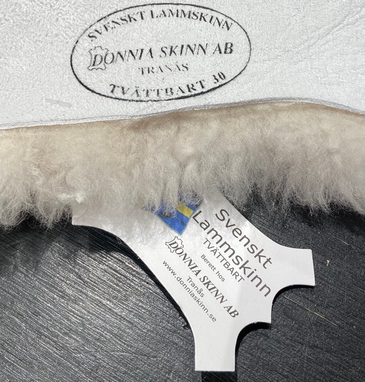 Unikt litet svenskt lammskinn No1 - 3