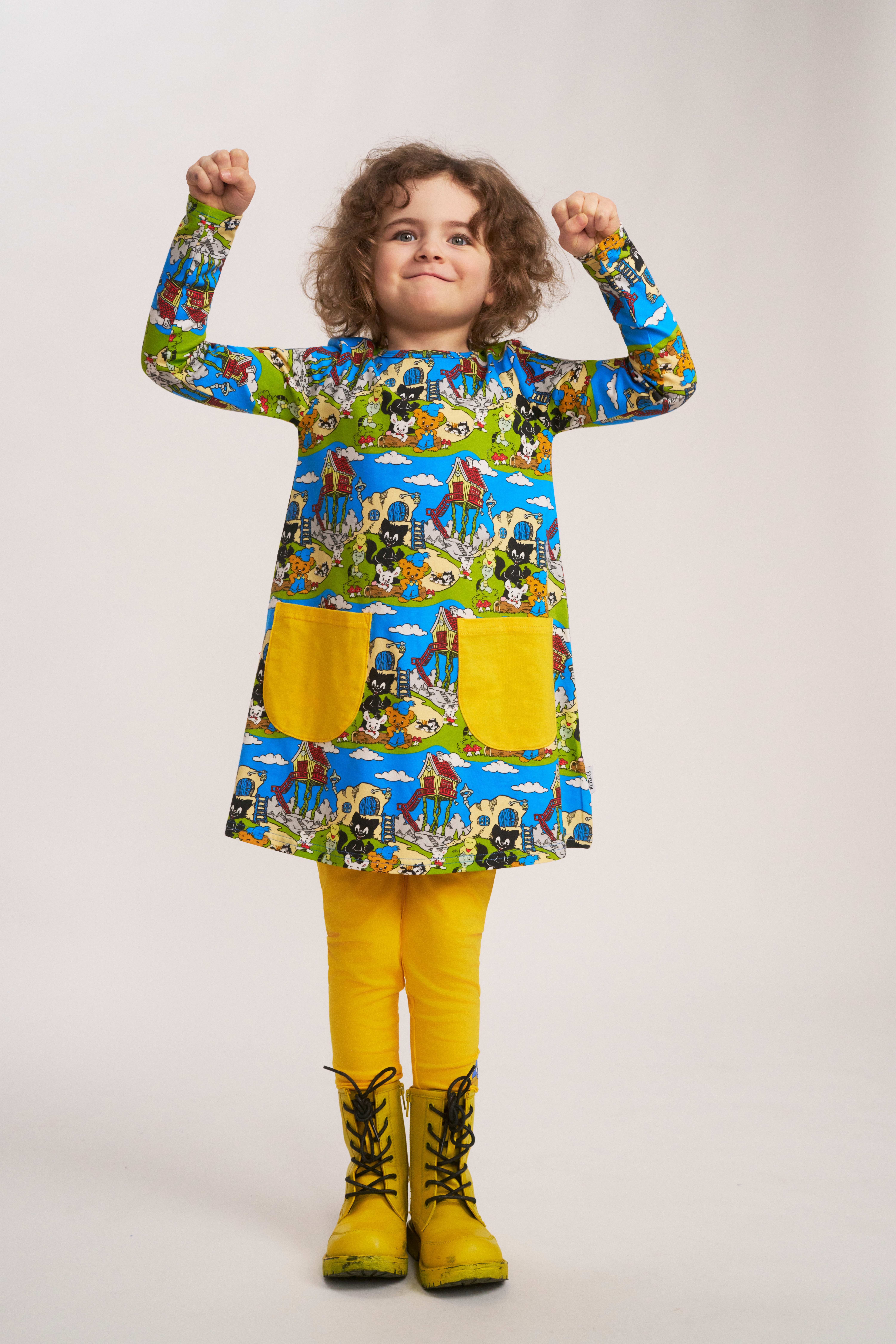  Leggings Bamse Gula - 2