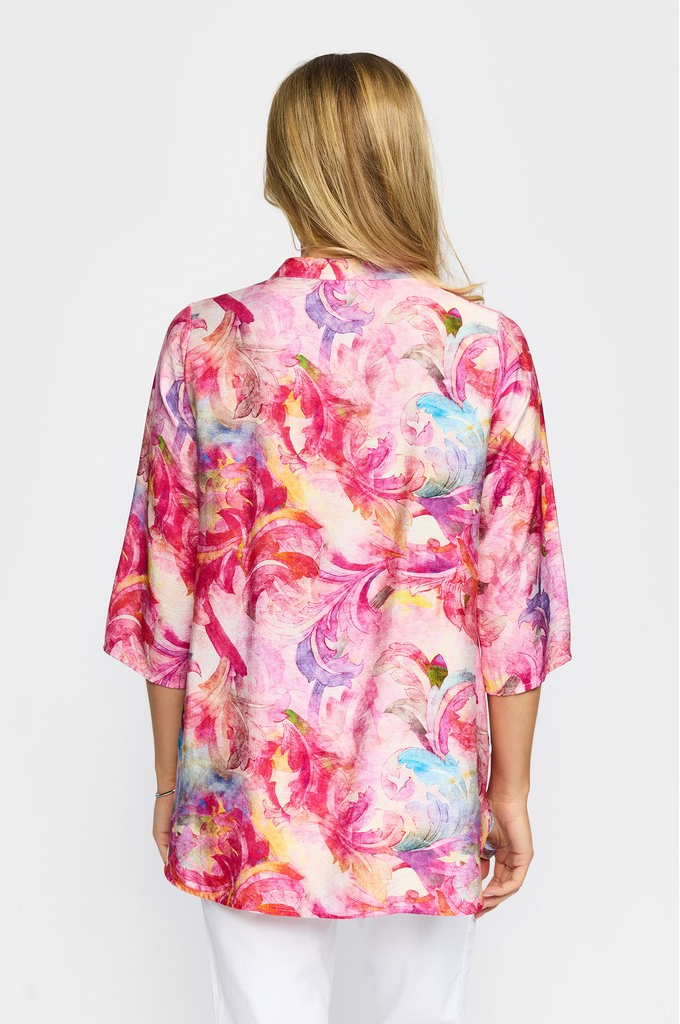 Ina Blouse - Pink Mix - 2-Biz - 3