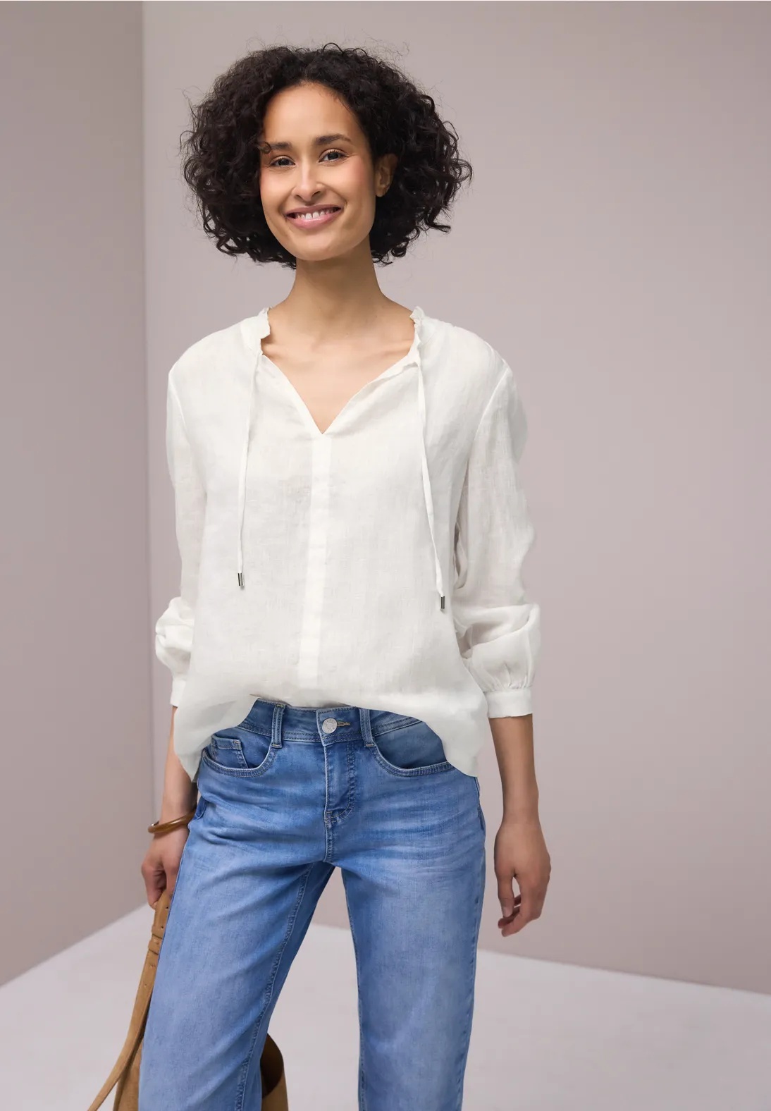 SOL Tunic Blouse - Offwhite - Street One