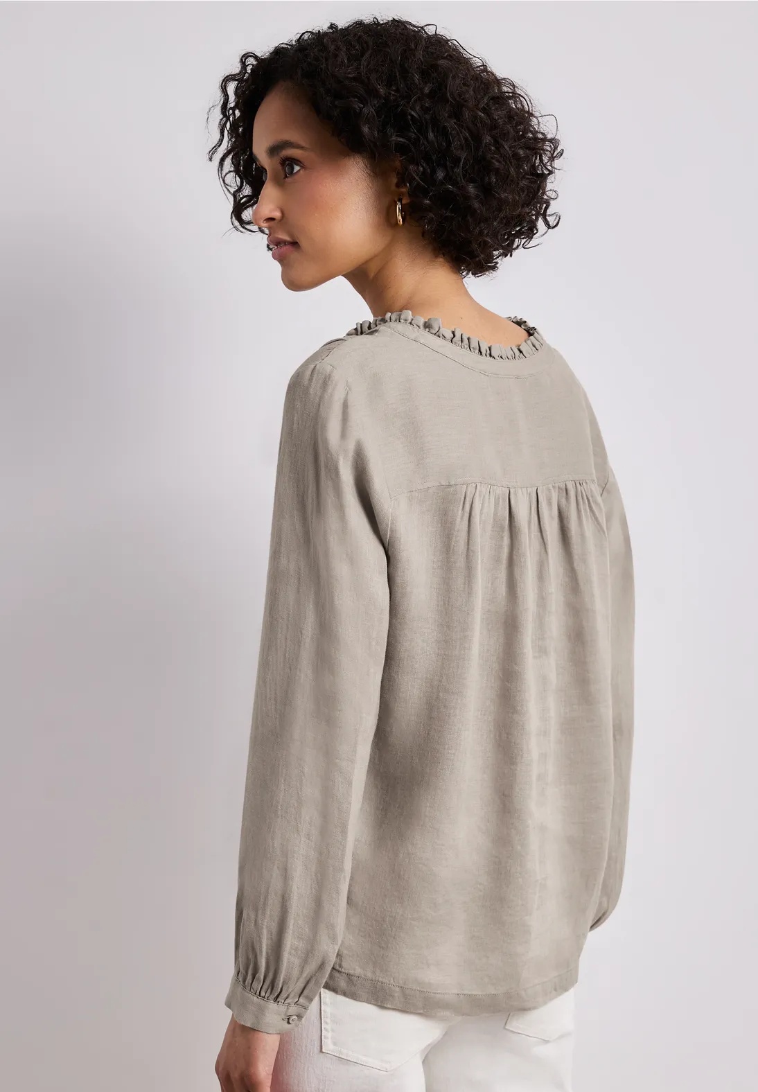 SOL Tunic Blouse - Timeless Beige - Street One - 4