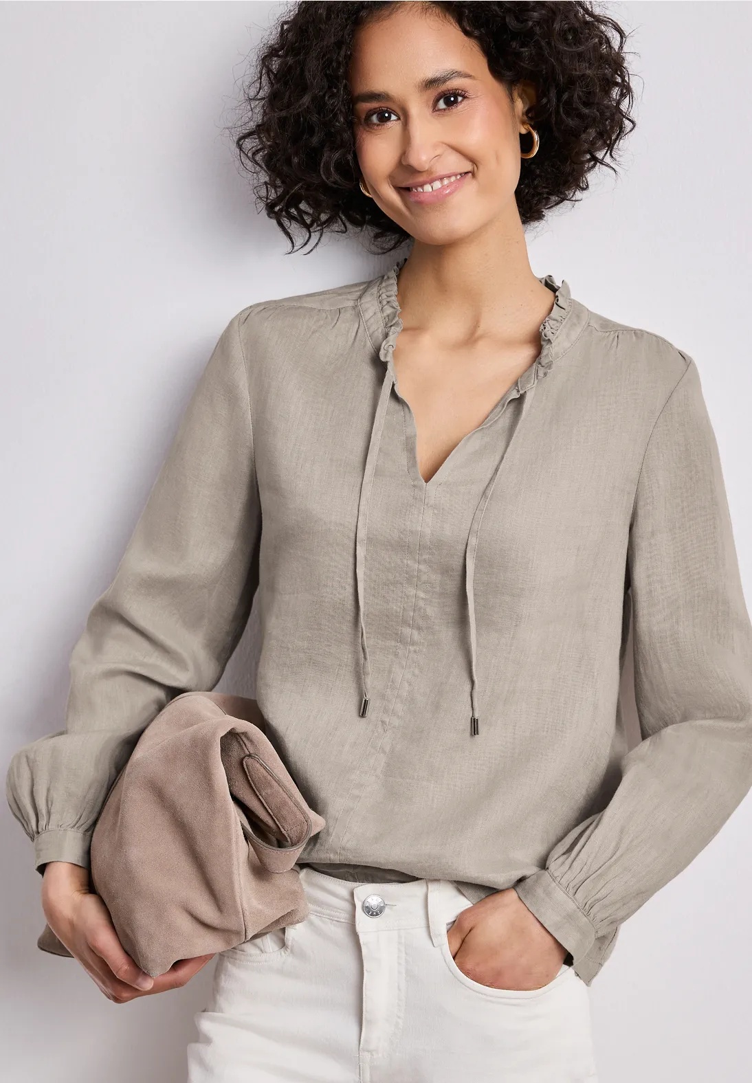 SOL Tunic Blouse - Timeless Beige - Street One