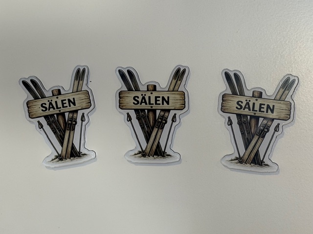 Fridge magnet - Sälen