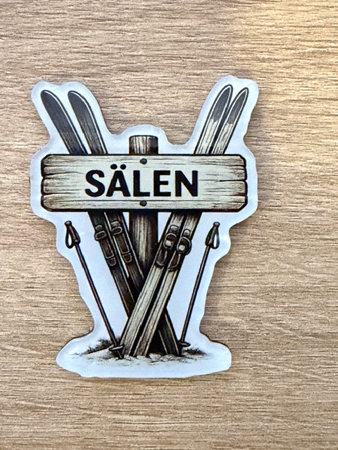 Fridge magnet - Sälen - 3