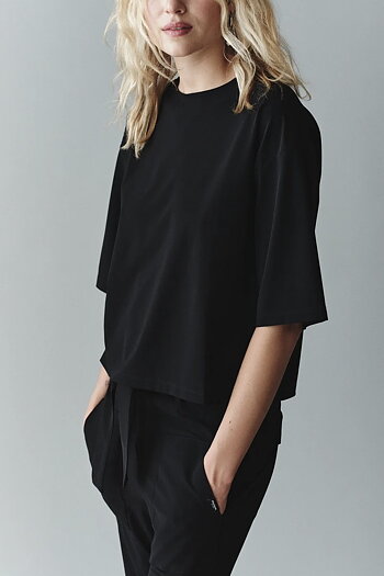 Penn & Ink NY - Iva T-Shirt  Black