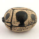 Kaarina Aho (1960s) Swelling Ladybug with Black Decor 9 cm
