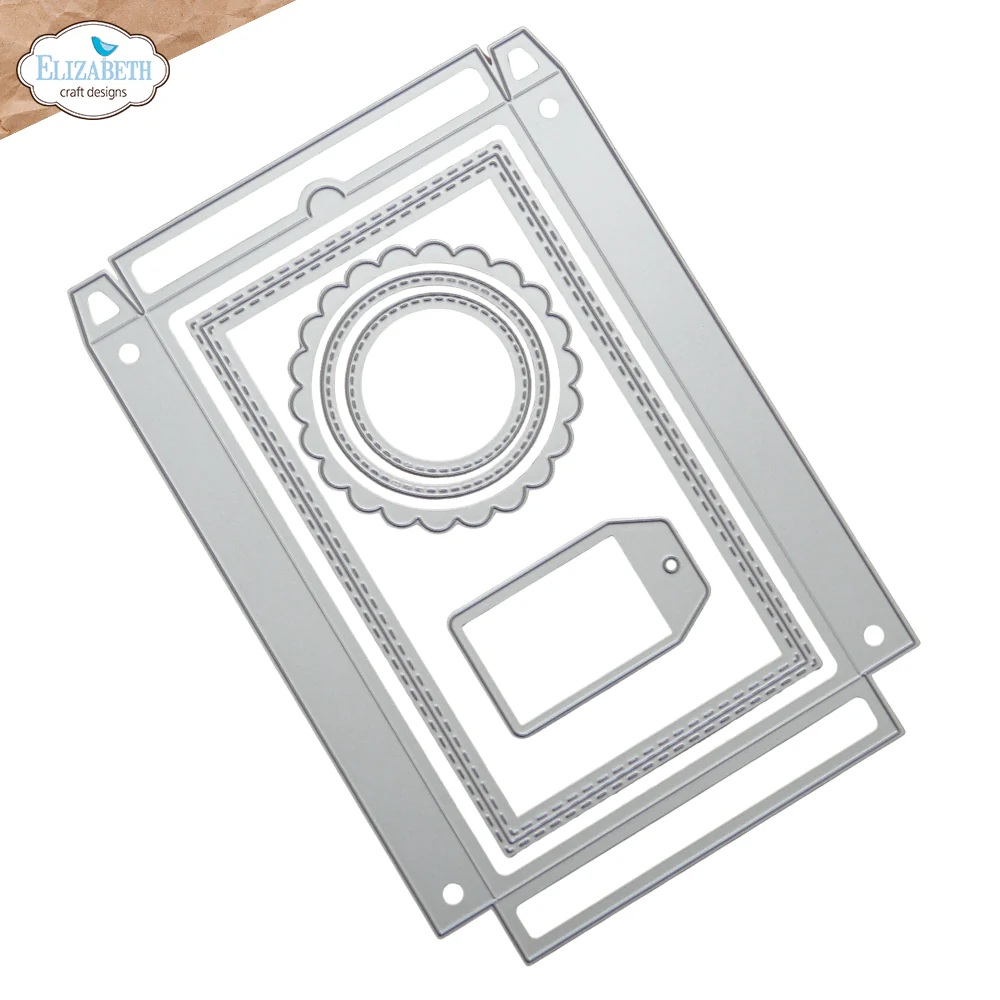 Elizabeth  - Rectangle gift box - Dies - 2
