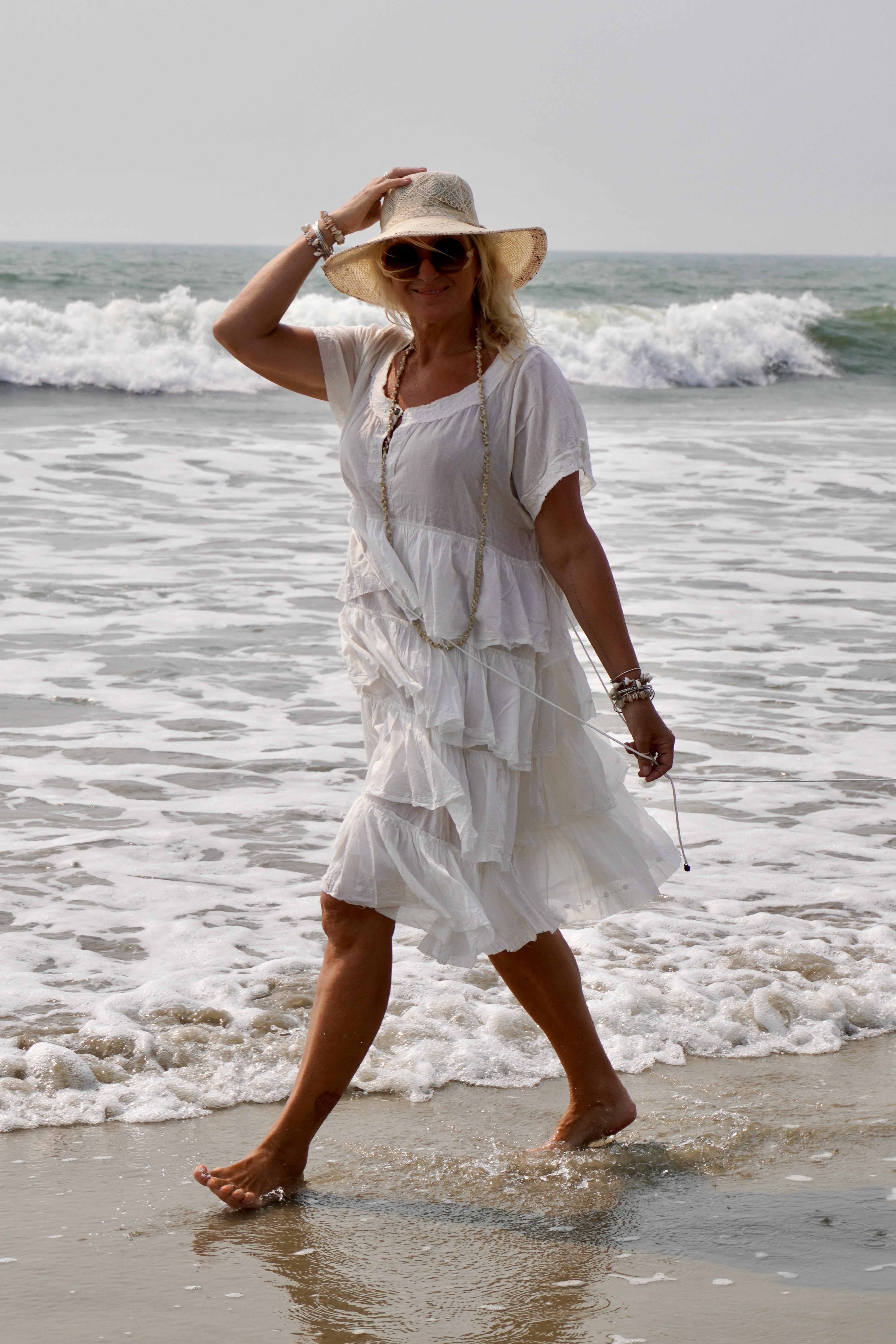 NOELLE COTTON DRESS SWEET WHITE  - 17