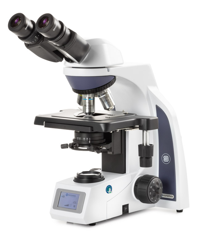 Euromex iScope binokulärt mikroskop, E-plan IOS, SLC, 40×–1000×
