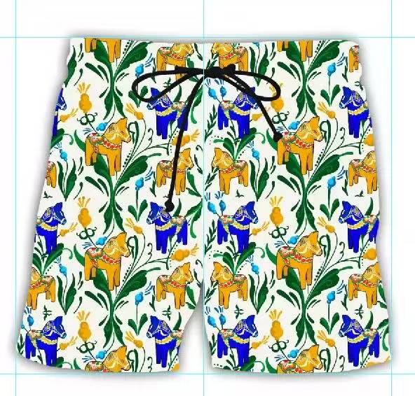Set med Skjorta och Shorts/Badshorts - 3