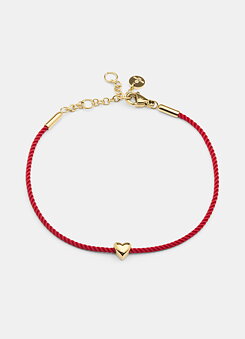 HEART NYLON RED SMALL ARMBAND