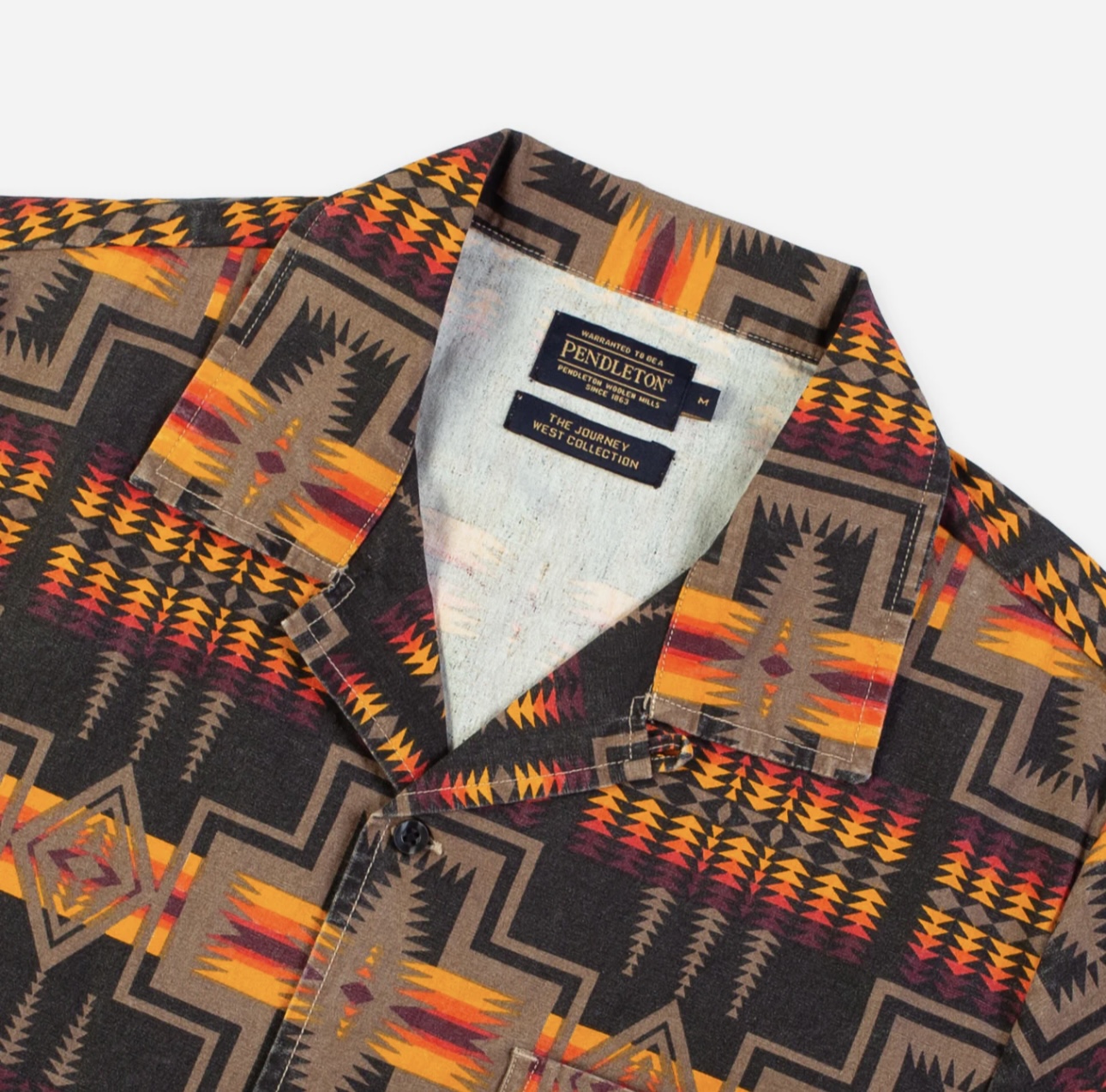 Pendleton kortärmad skjorta  - 5