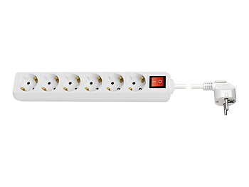 goobay Uttag 6-uttag 16A Vit 5m