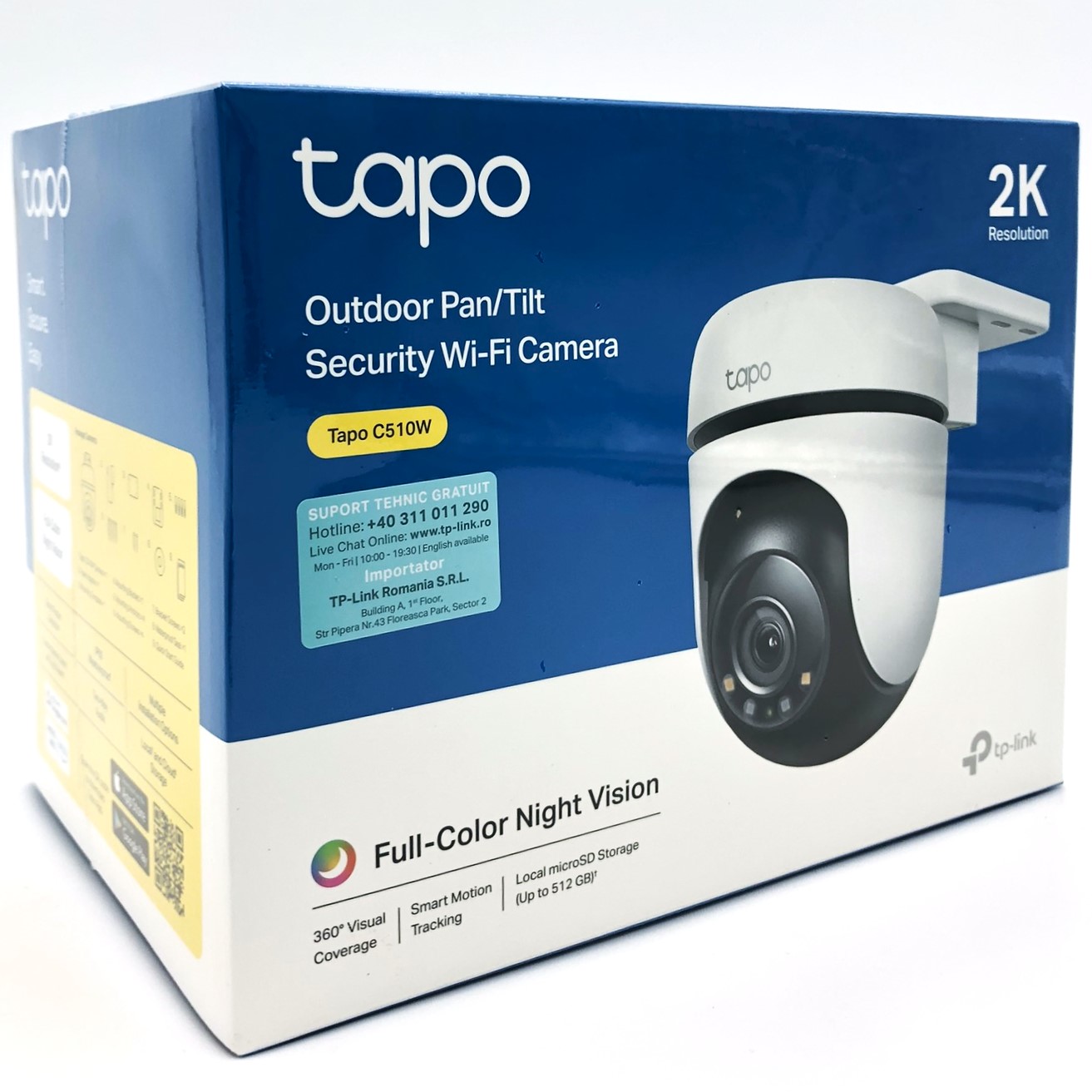 Tapo C510W nätverksövervakningskamera utomhus 2304 x 1296 - 2
