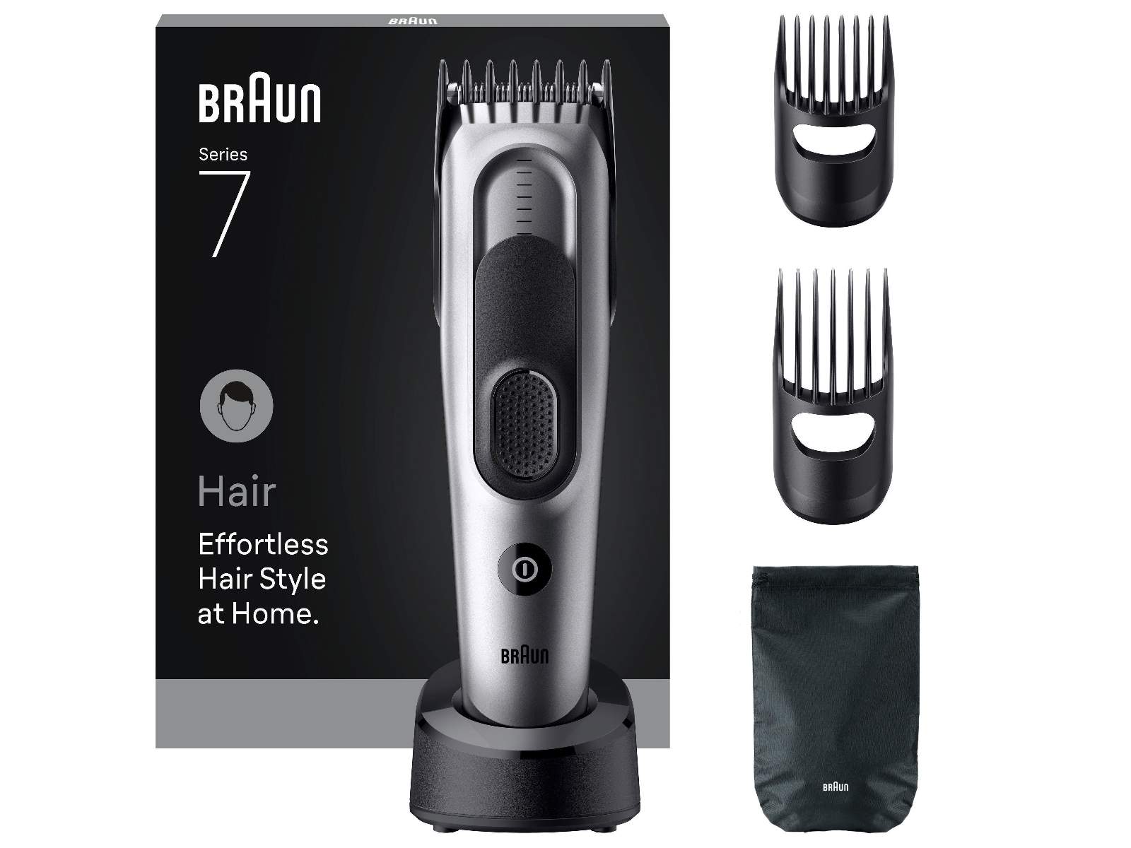 Braun Series 7 hårklippare (grå)