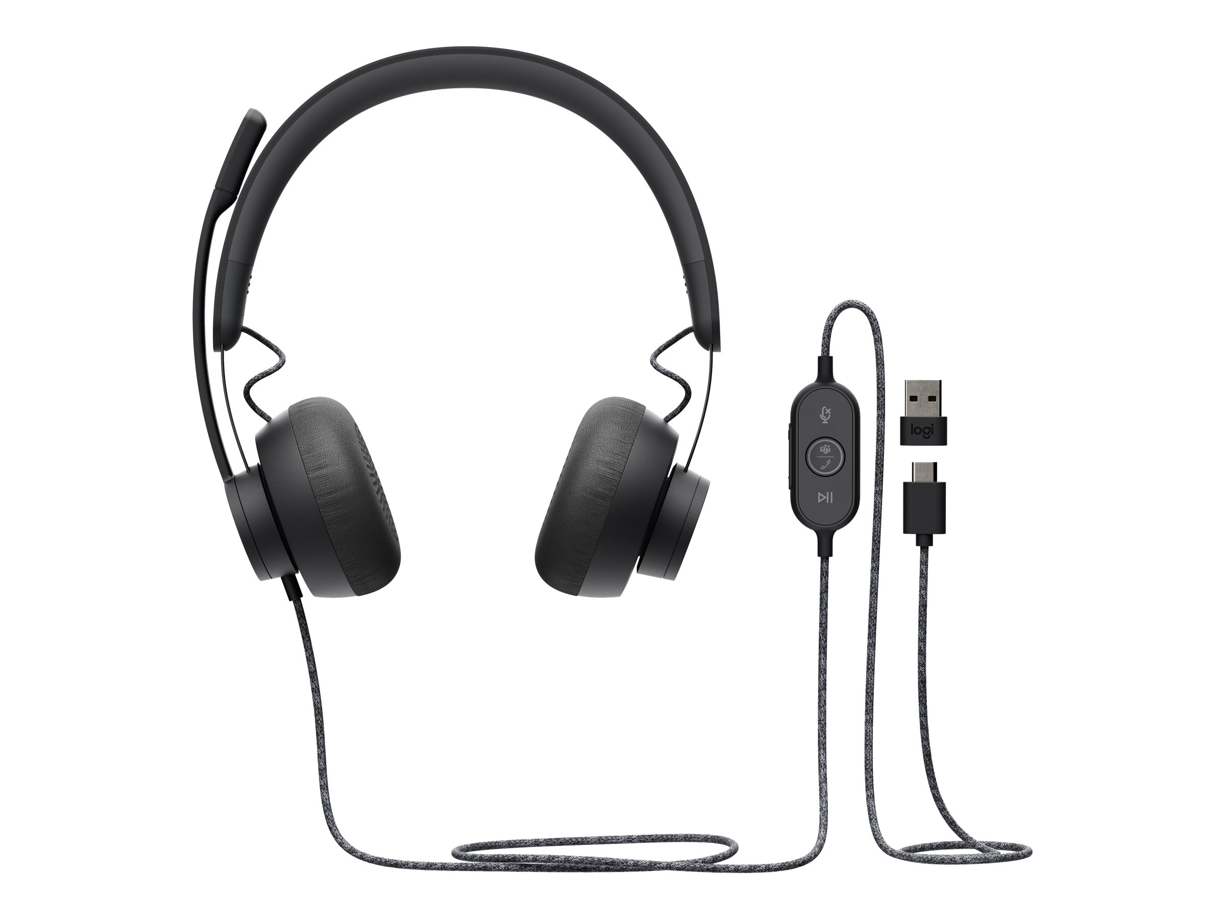 Logitech Zone Wired headset Graphite