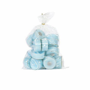 Värmeljus Ljusblå 20 pack