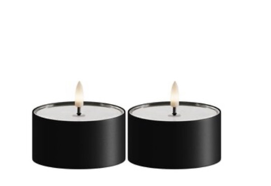 2-pack Ledljus / Svart 