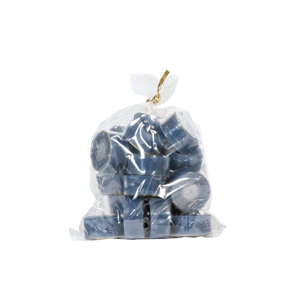 Tealights Denim Blue 20 Pack