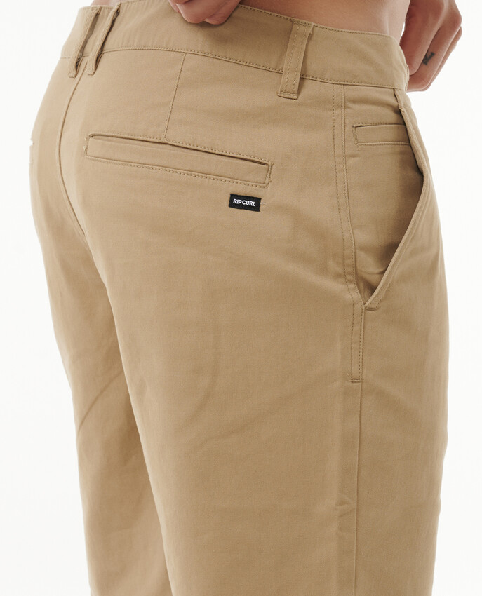 Rip Curl Classic Surf Chino Walkshort Khaki - 5