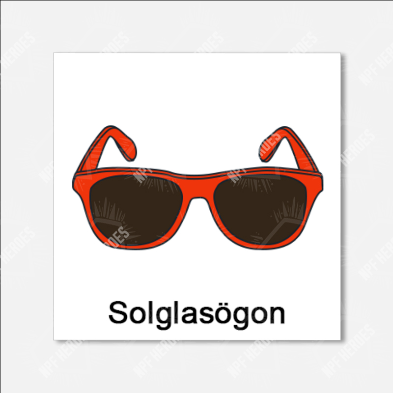 Bildstödsbilder Sommar & semester, 3x3 cm - 41