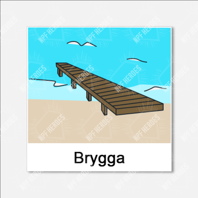 Bildstödsbilder Sommar & semester, 3x3 cm - 55