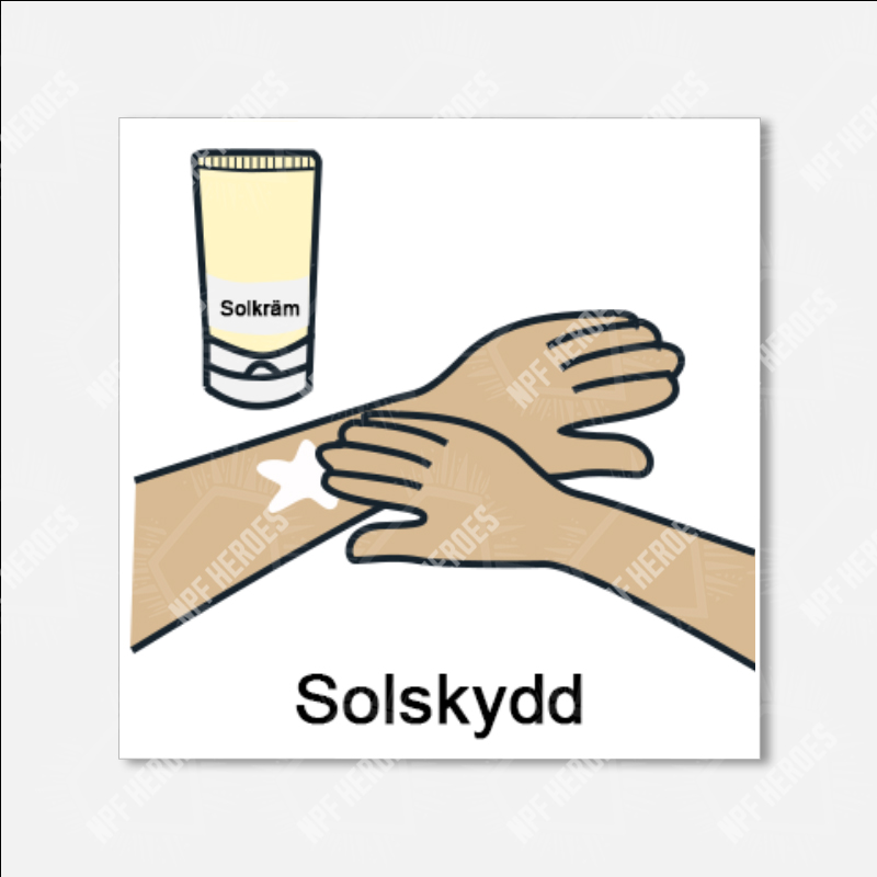 Bildstödsbilder Sommar & semester, 3x3 cm - 43