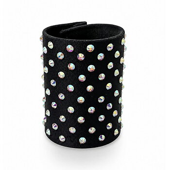 HAIRCUFF -  svart/crystal AB
