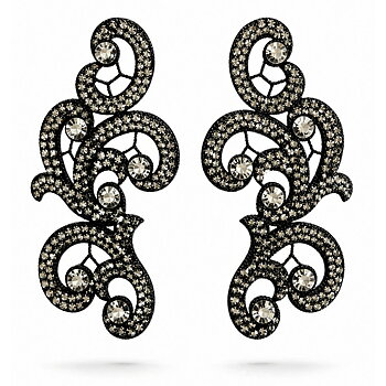 SPETSORNAMENT STRASSAT - svart/Black Diamond