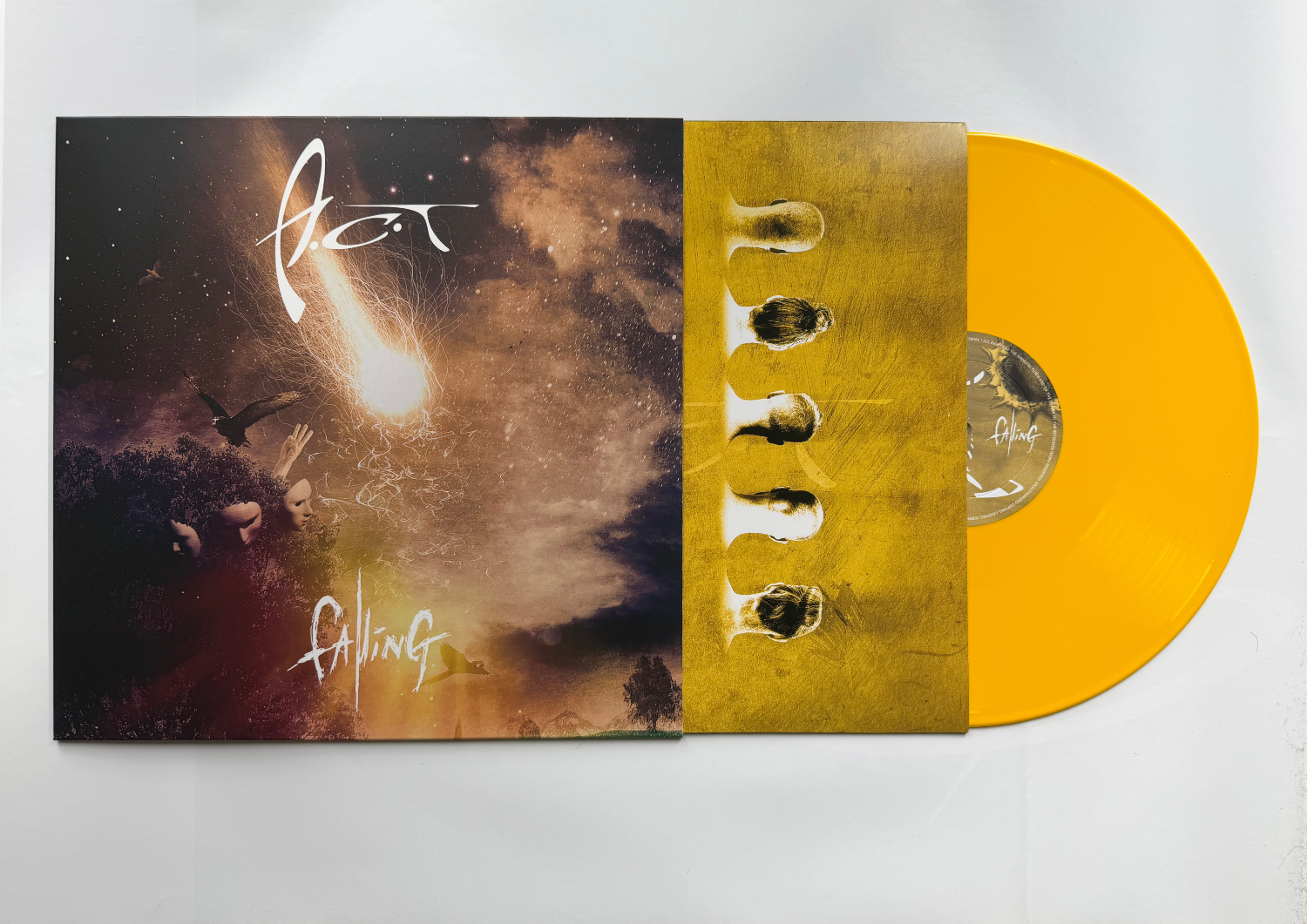 Falling Vinyl – Colored, Numbered Limited Edition