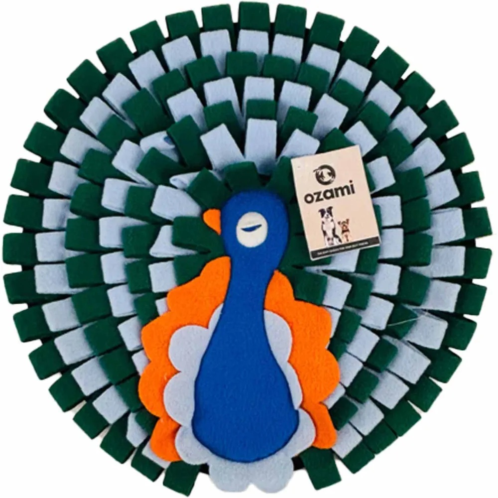 Snuffle Mat Blue Peacock 40cm