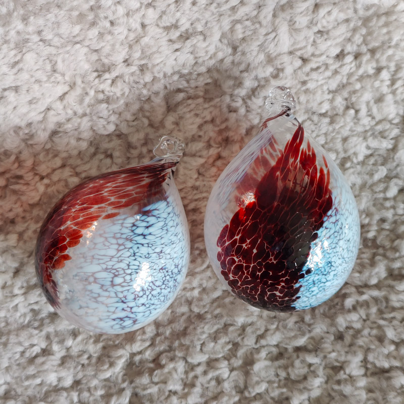 Glasdroppar fönsterhängen  från Själaglas