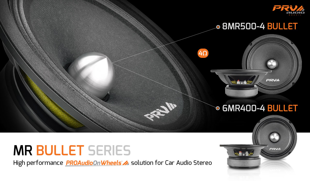 PRV Audio 8MR500-4 BULLET - 8
