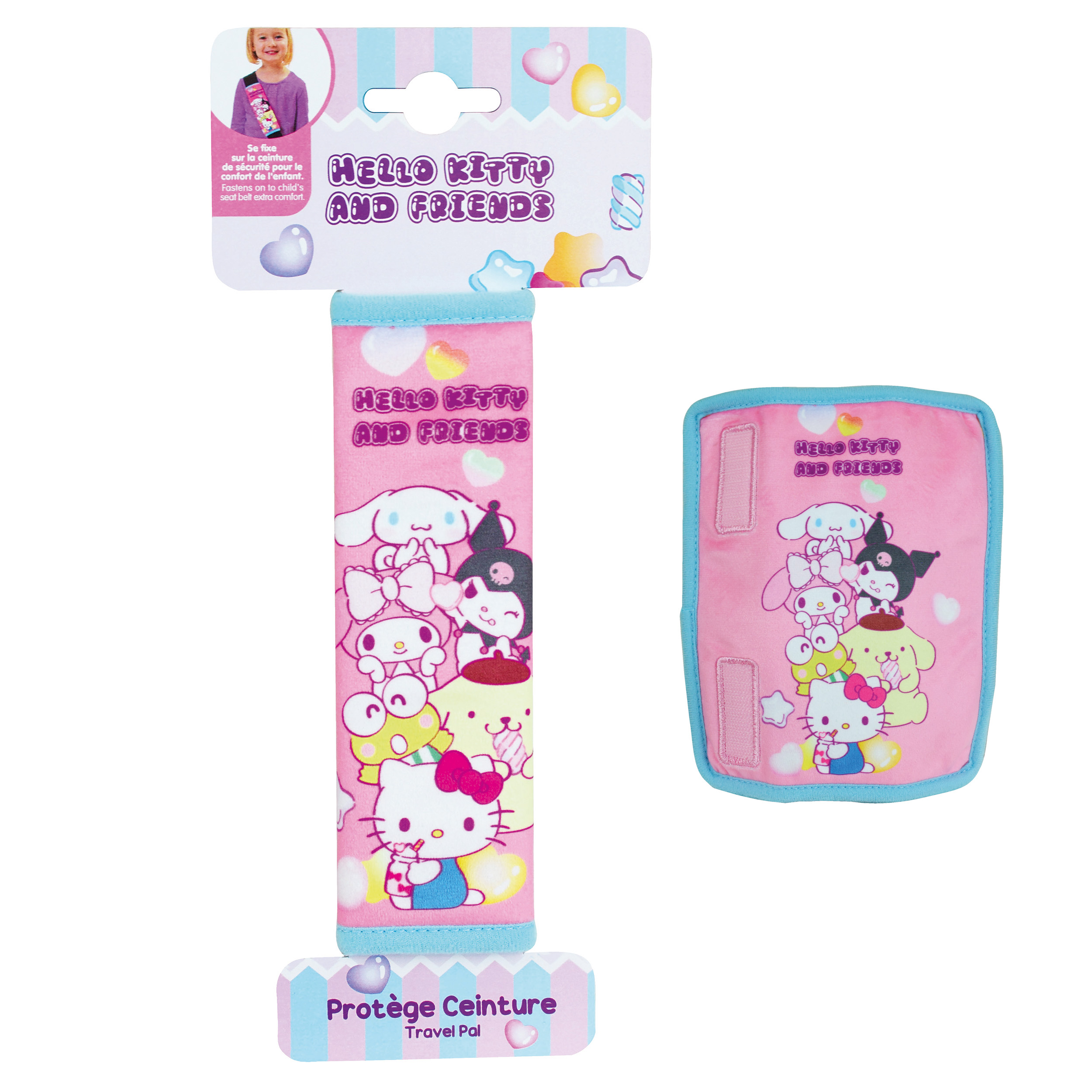 Hello Kitty and Friends Säkerhetsbälteskydd i Plysch