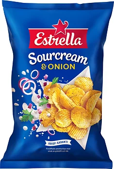 Estrella Sourcream & Onion 40g 27st
