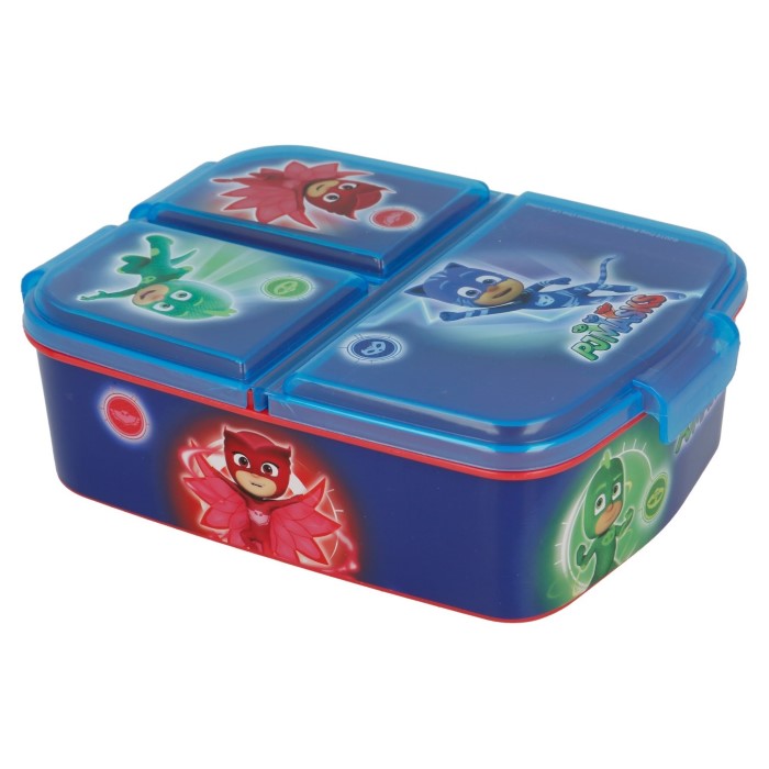 PJ Masks Matlåda 3-fack - 2