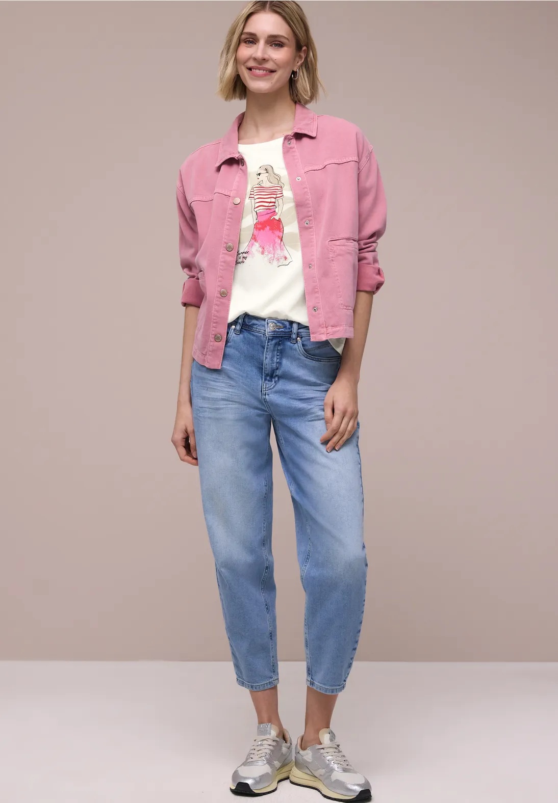 Lady Partprint Shirt - Stl. 42 - Street One - 3