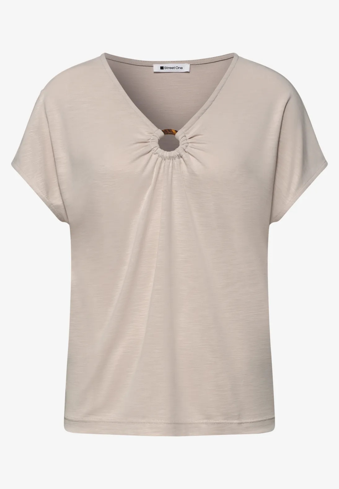 Silk Look Shirt Deco Detail - Stl. 46 - Street One - 4