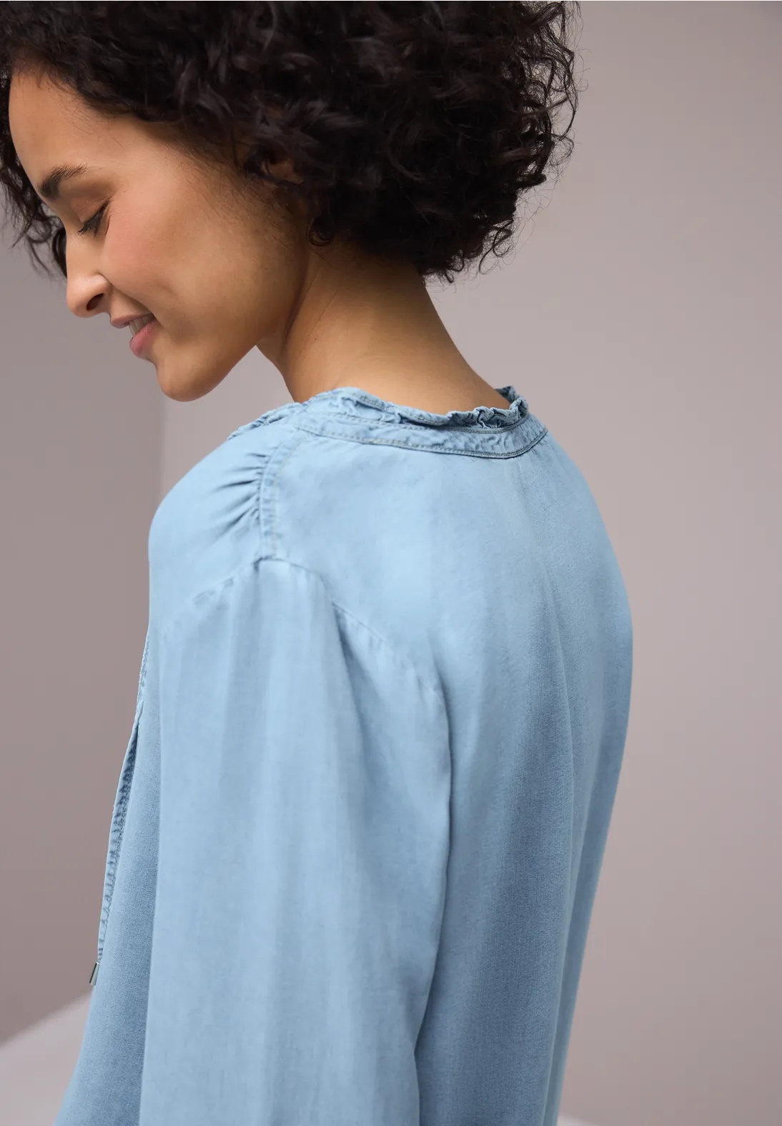 SOL Washed Splitneck Blouse - Street One