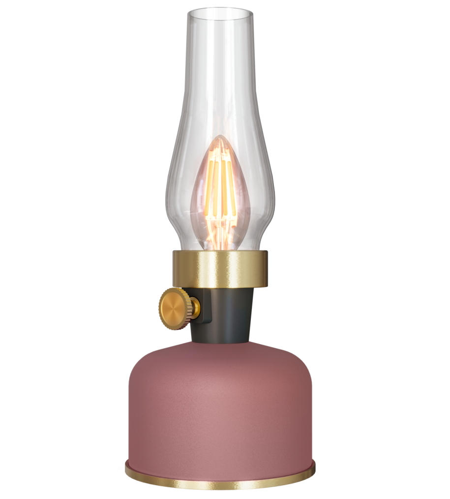 CALEX Lavinio Bordslykta Dusty Pink