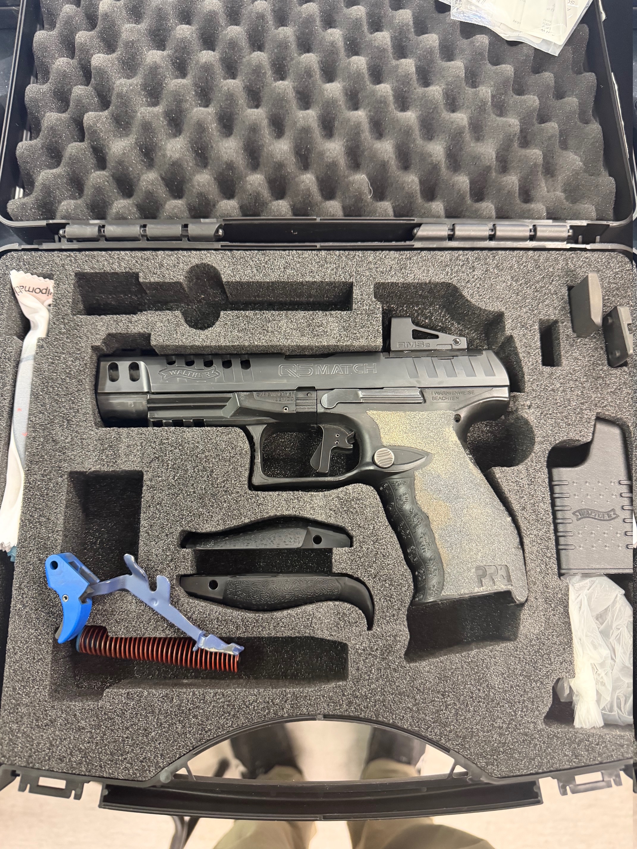 Walther Q5 Match 9x19 (BEGAGNAD 8000kr)