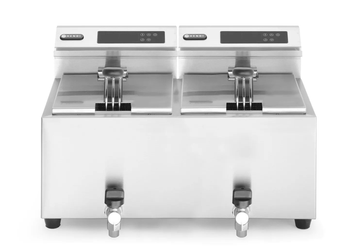Fritös Profi Line med digital avtappningskran - 2x8 l