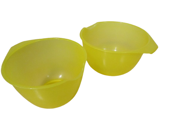 2 st plastbunkar