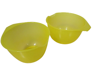 2 st plastbunkar